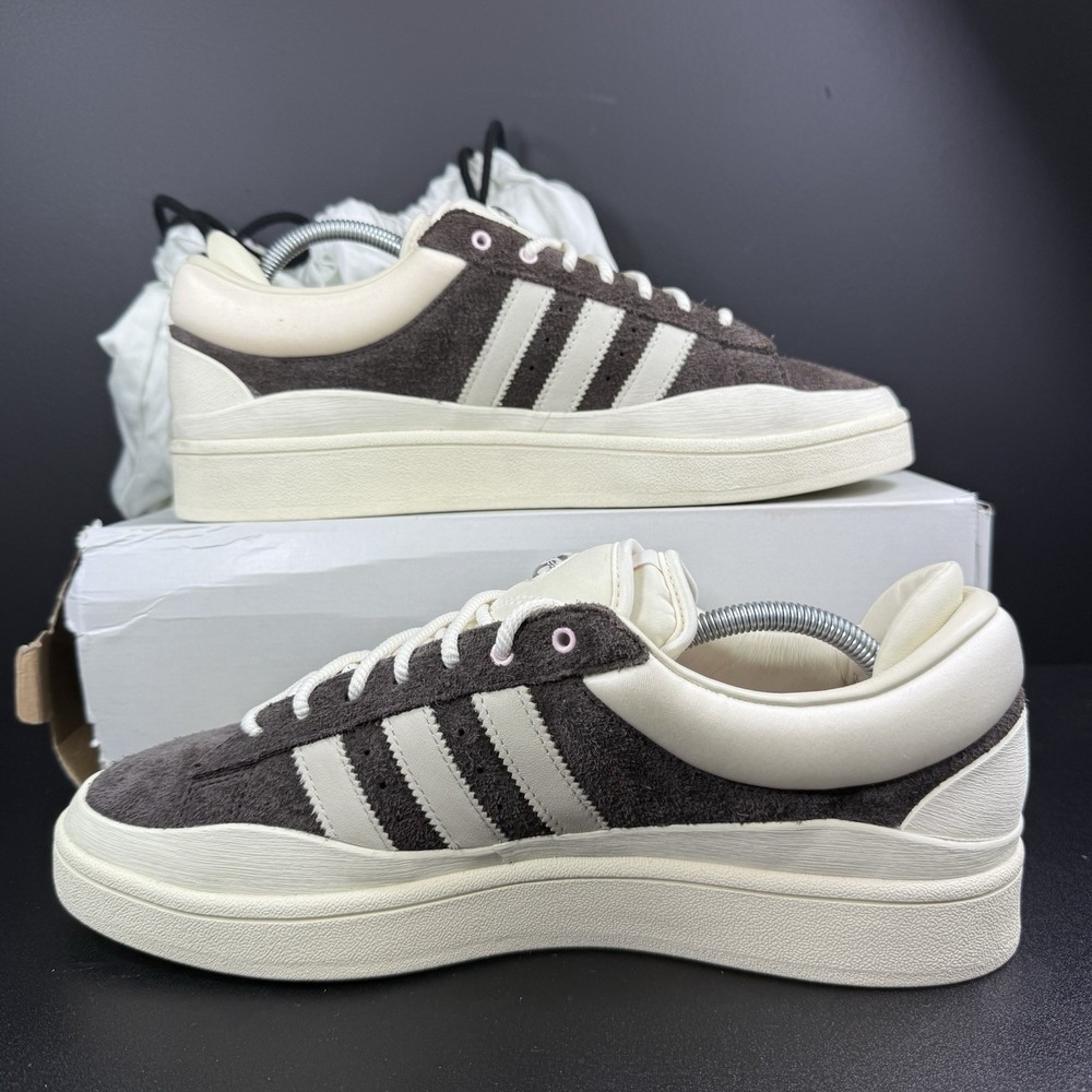 Adidas Bad Bunny Campus Dark Brown ID2534 Size 11.5 Men's New Authentic W/ Bag - Picture 3 of 16